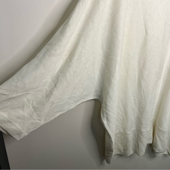 NWT Talbots Sweater Blouse Linen Blend Size 3X Dolman Sleeve Fall Lagenlook - Picture 5 of 7